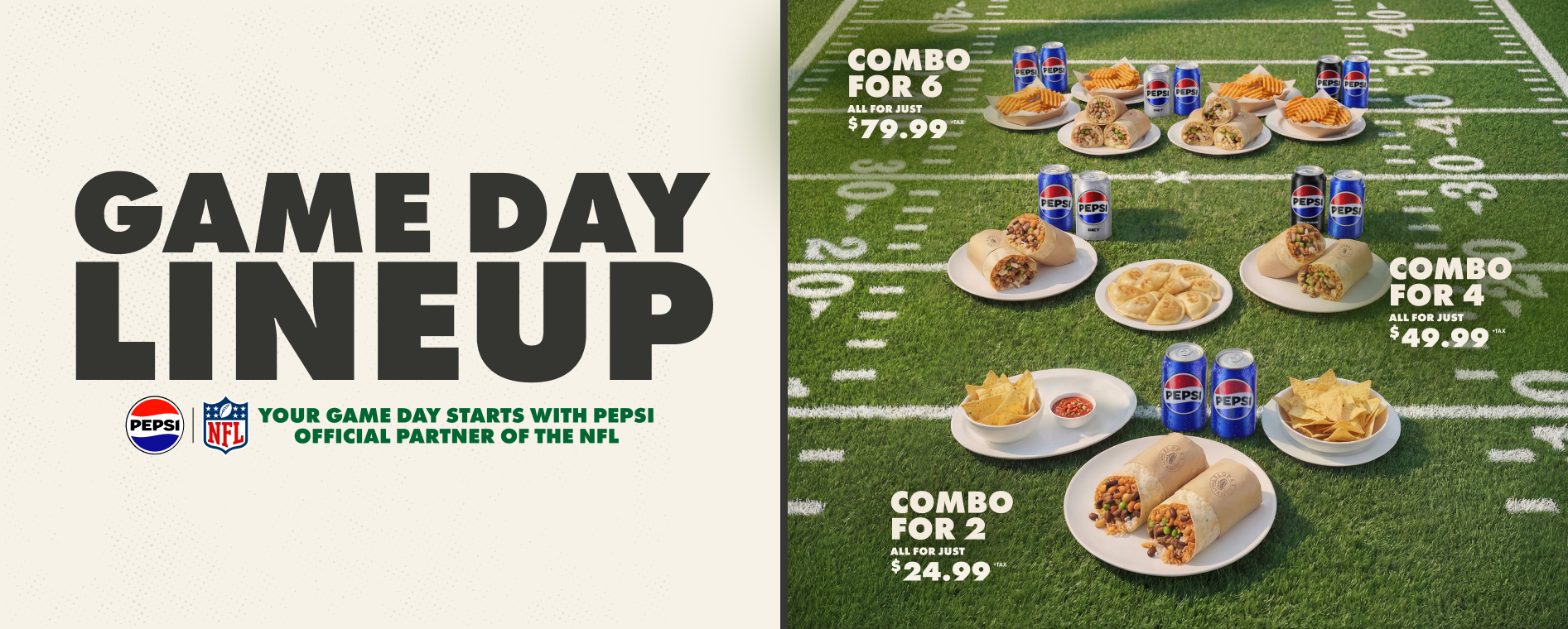 Superbowl Game Day Promotion